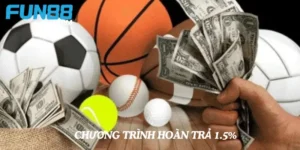 HOÀN TRẢ 1.5% được áp dụng cho toàn bộ các thành viên